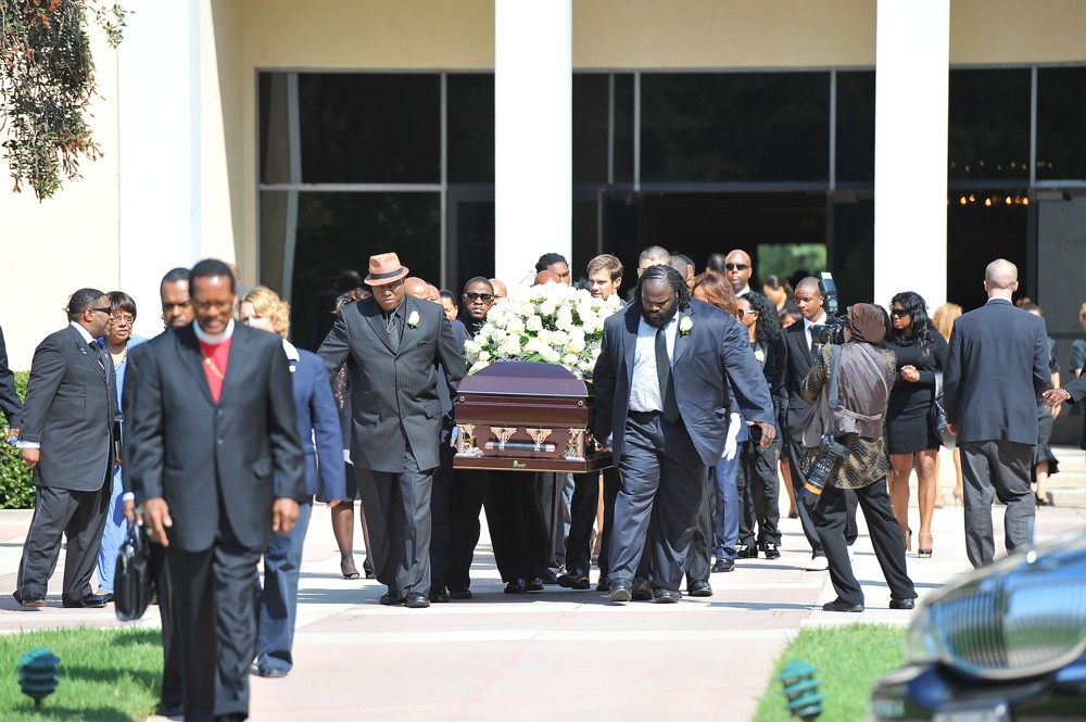 <br>The Funeral of Michael Clarke Duncan
