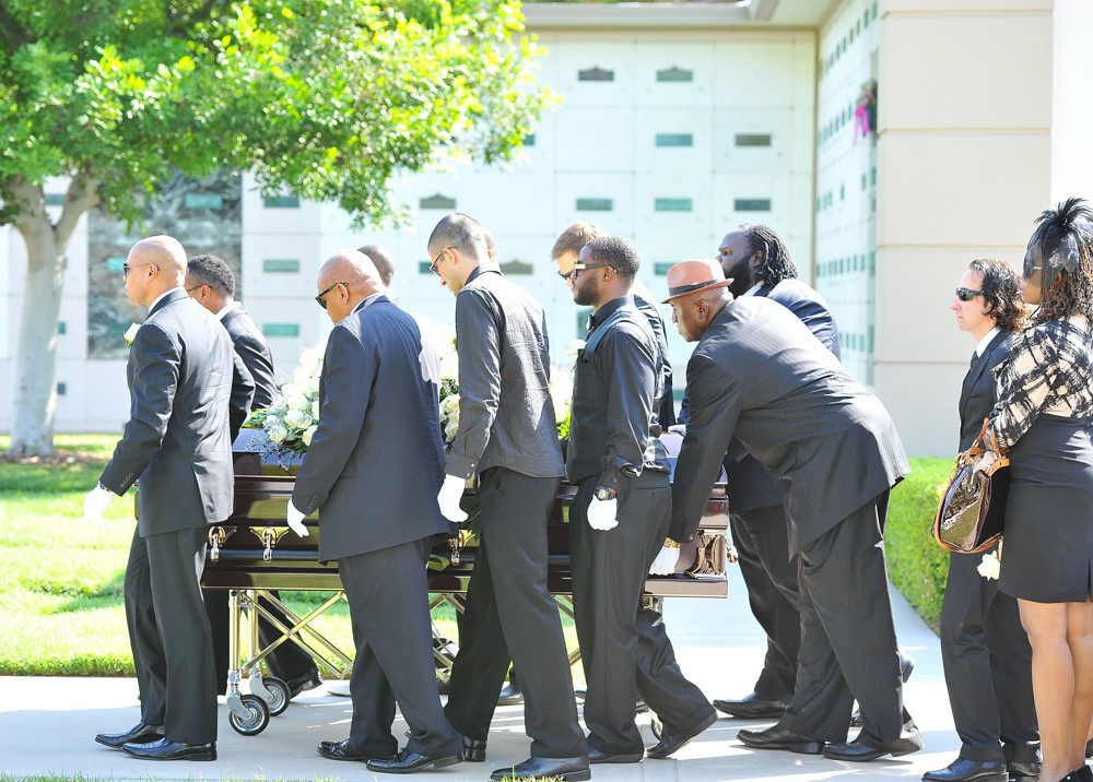 <br>The Funeral of Michael Clarke Duncan