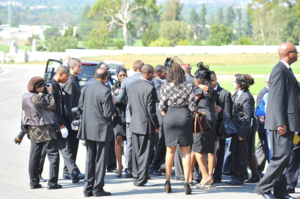 <br>The Funeral of Michael Clarke Duncan