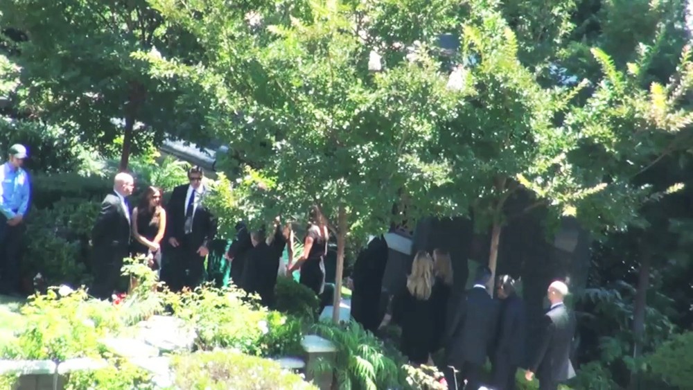 <br>The Funeral of Sage Stallone