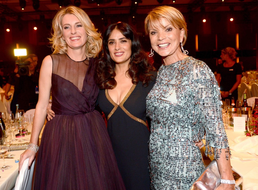 Maria Furtwangler;Salma Hayek;Uschi Glas;<br>Bambi Awards 2012