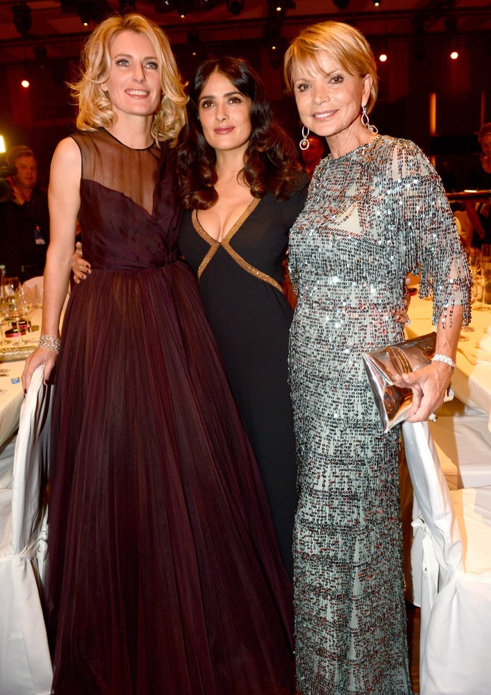 Maria Furtwangler;Salma Hayek;Uschi Glas;<br>Bambi Awards 2012