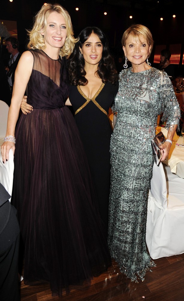 Maria Furtwangler;Salma Hayek;Uschi Glas;<br>Bambi Awards 2012