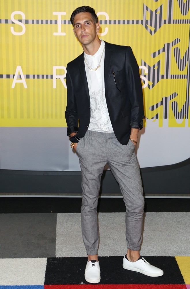 Gabe Saporta;<br>2015 MTV Video Music Awards - Arrivals