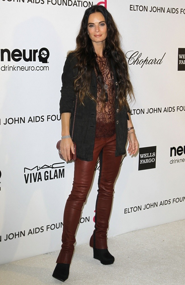 Gabrielle Anwar;<br>21st Annual Elton John AIDS Foundation's Oscar Viewing Party