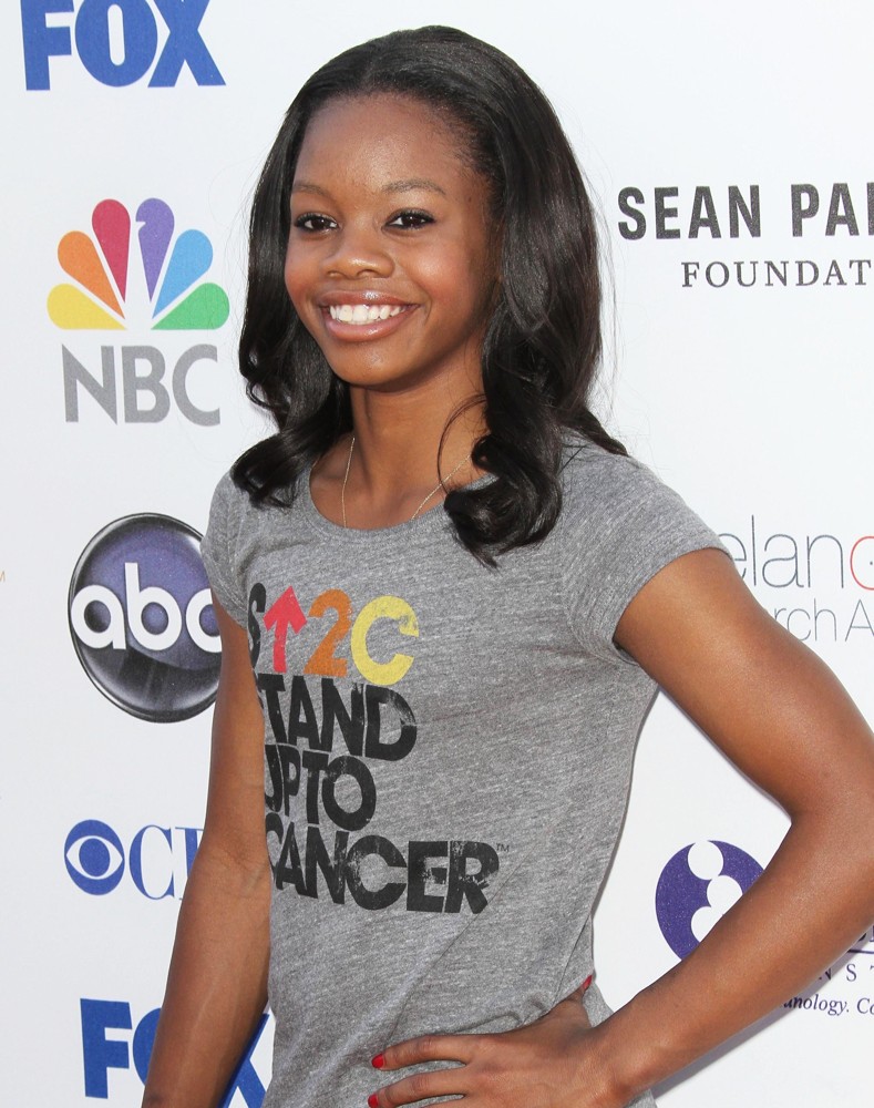 Gabrielle Douglas;<br>Stand Up To Cancer 2012 - Arrivals