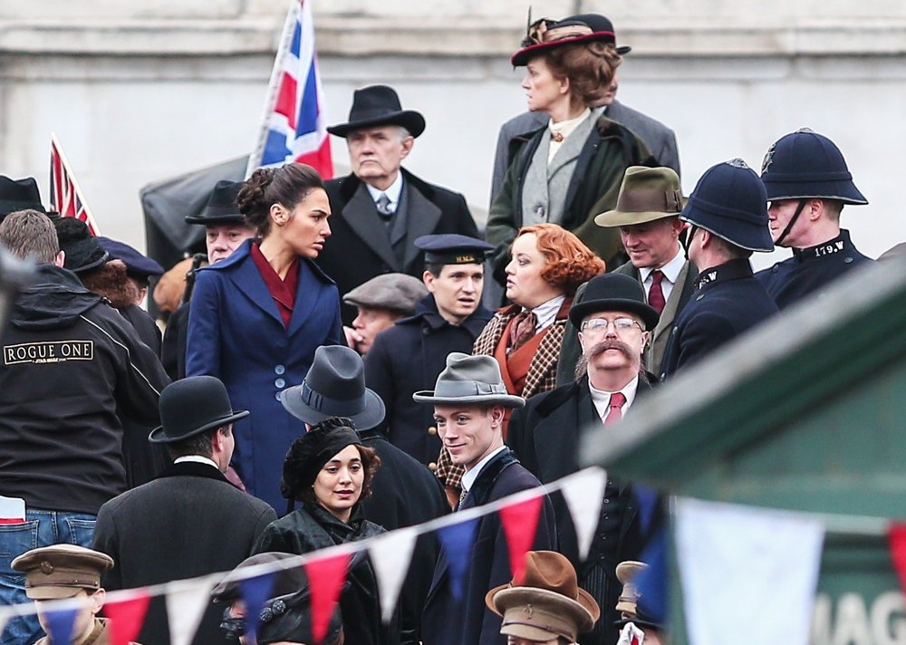 Wonder Woman Filming
