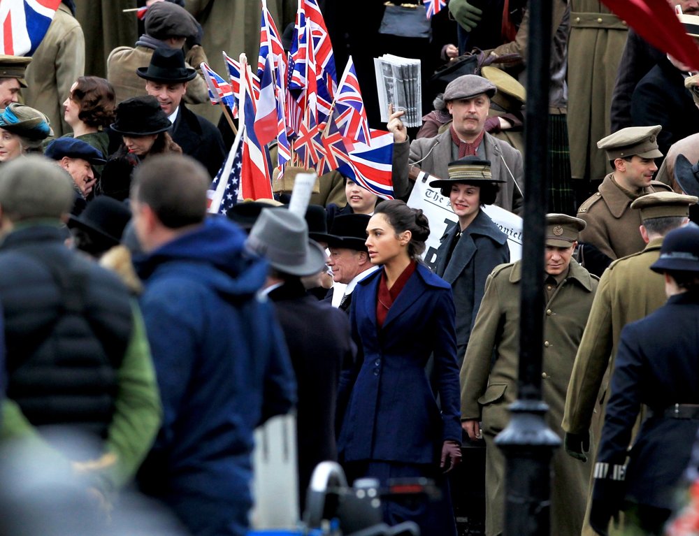 Wonder Woman Filming