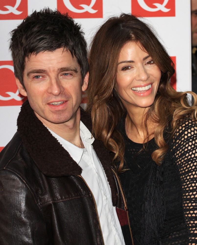 Noel Gallagher;Sara MacDonald;<br>The Q Awards 2011 - Arrivals