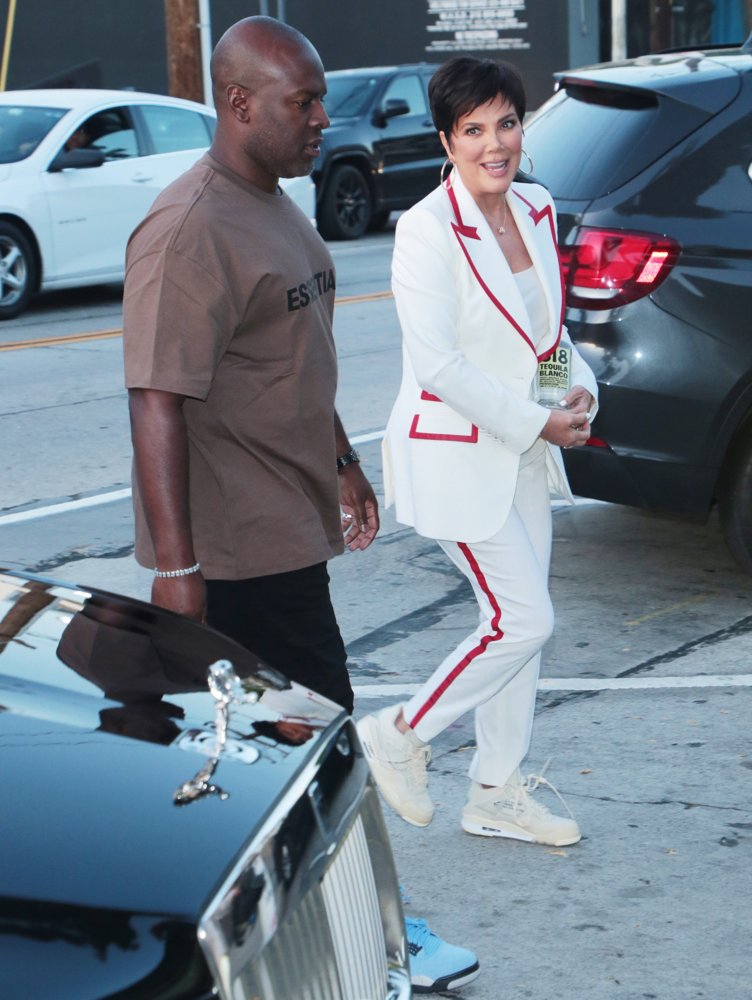 Celebrities Outside Craig's Restaurant