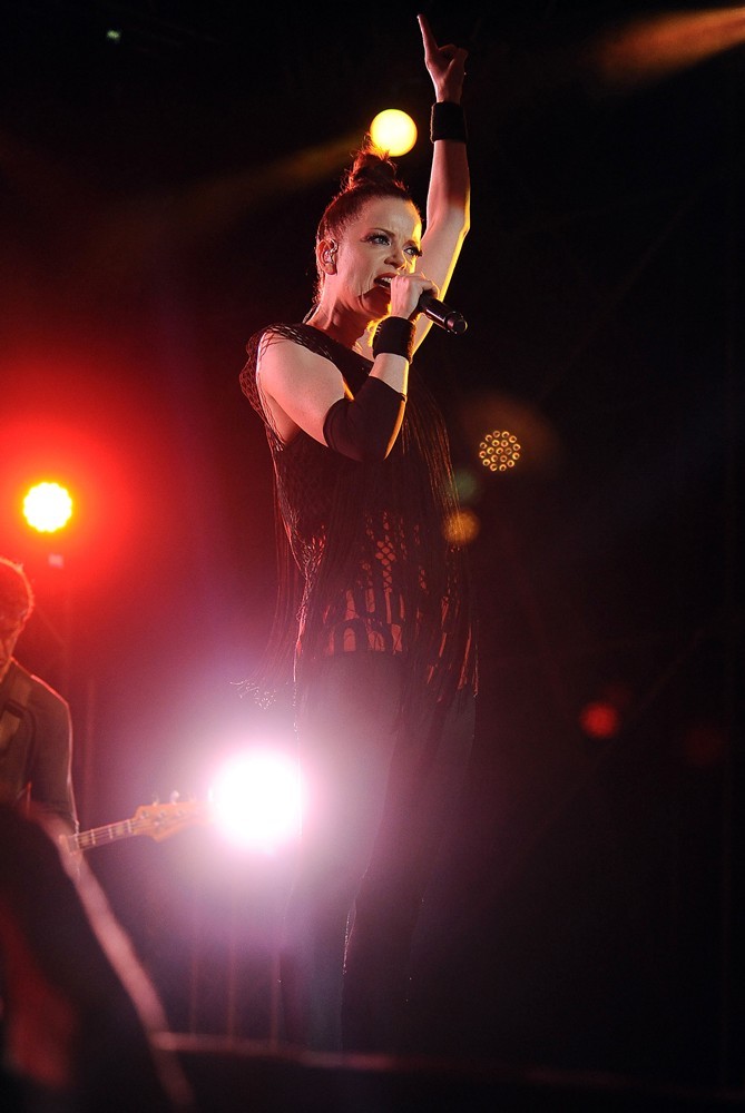 Shirley Manson, Garbage<br>Garbage Perform on Stage at 10 Giorni Suonati 2012