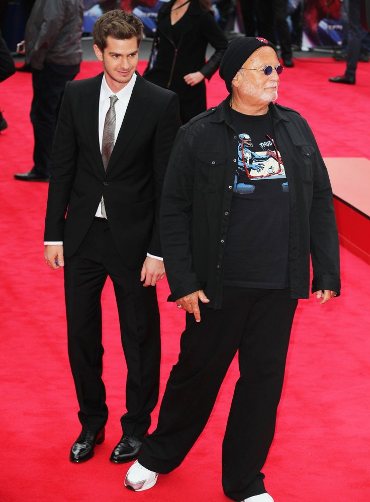 Andrew Garfield;Avi Arad;<br>World Premiere of The Amazing Spider-Man 2 - Arrivals