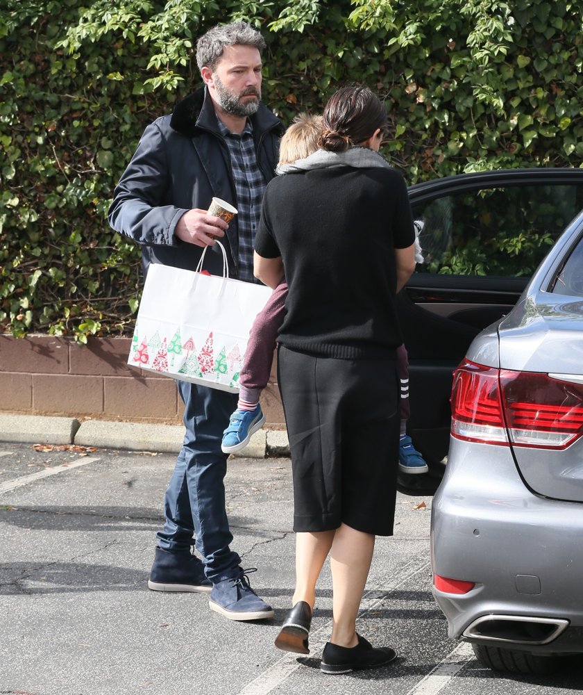 Jennifer Garner and Ben Affleck Take Their Family to Church