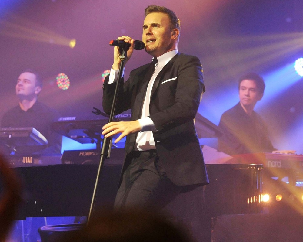 Gary Barlow;<br>Gary Barlow Performing Live on Stage