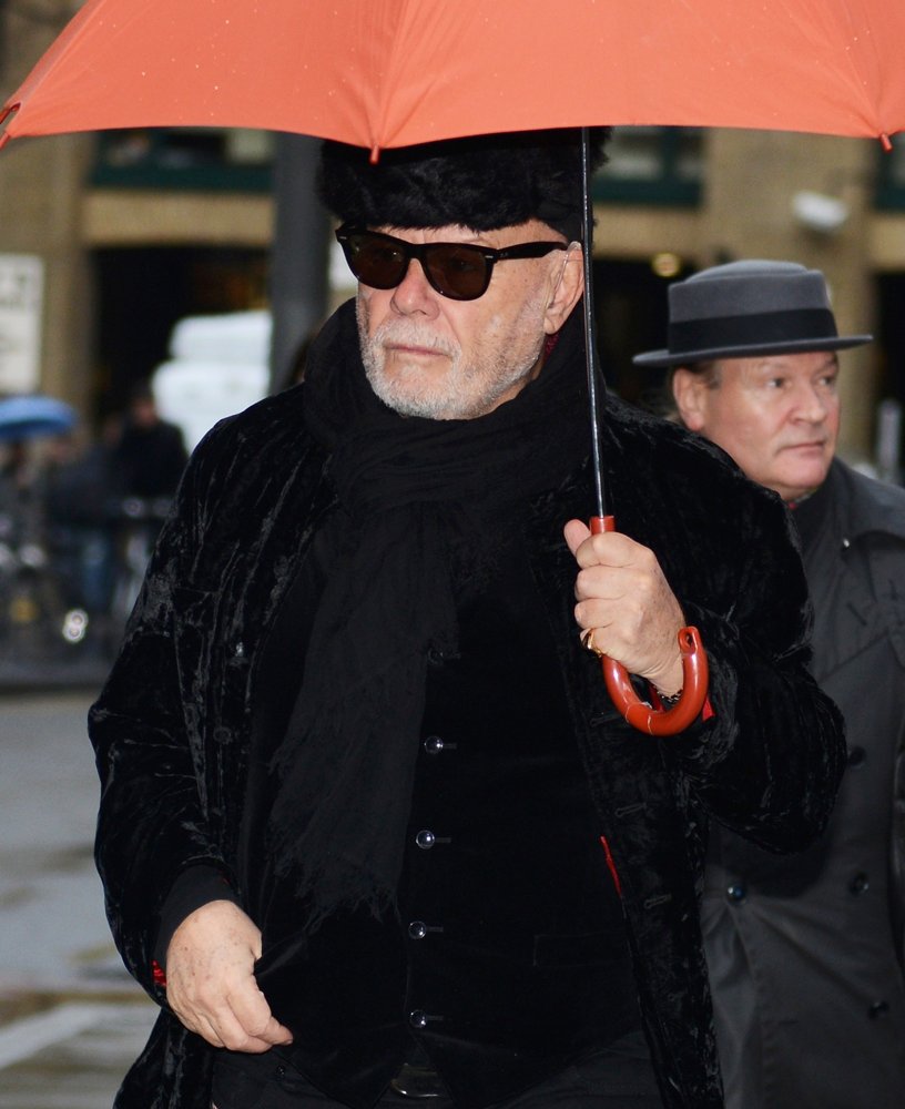 Gary Glitter;<br>Gary Glitter Arrives at Southwark Crown Court