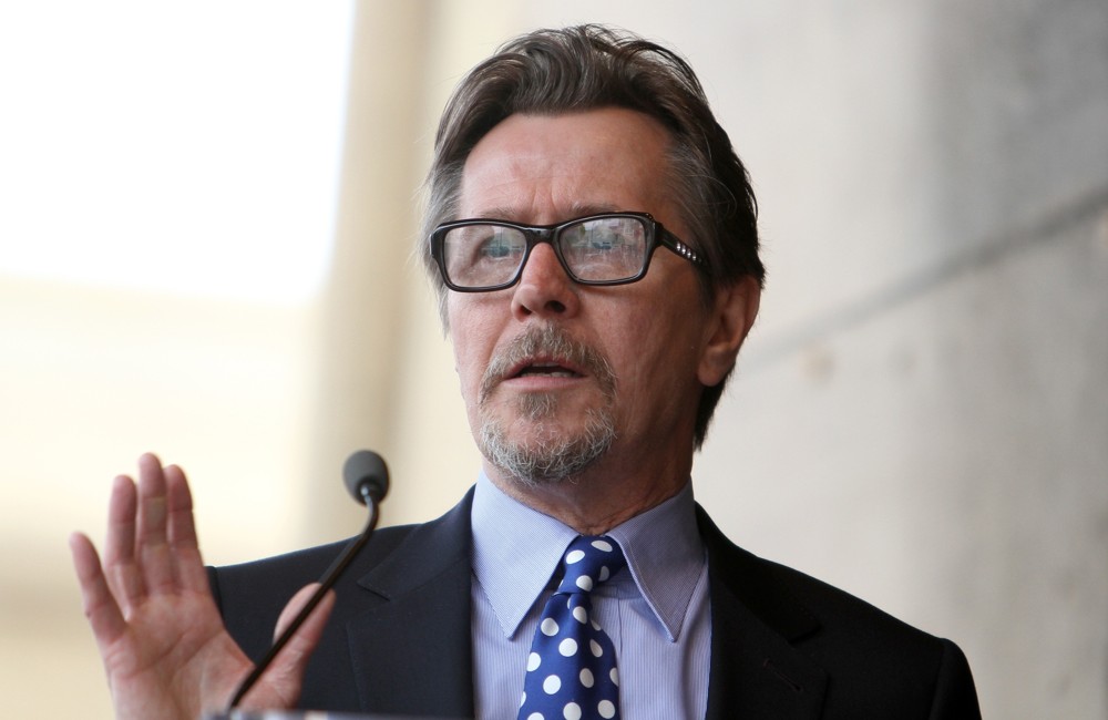 Gary Oldman;<br>The Hollywood Walk of Fame Honors Malcolm McDowell