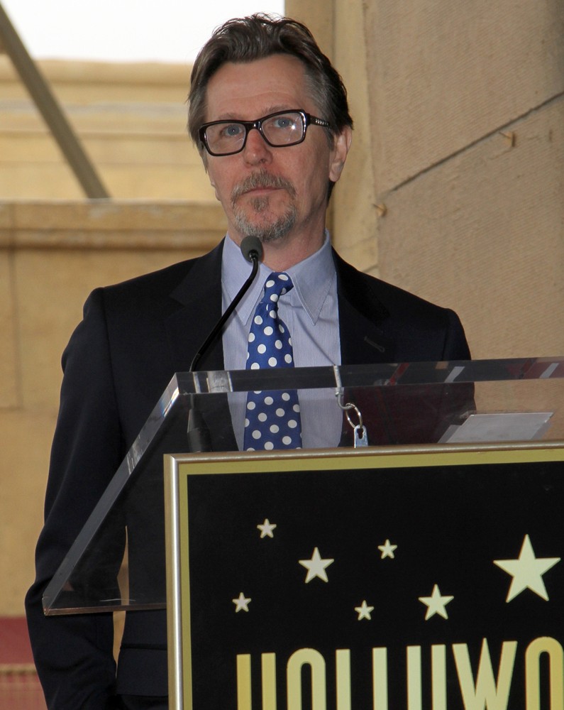 Gary Oldman;<br>The Hollywood Walk of Fame Honors Malcolm McDowell