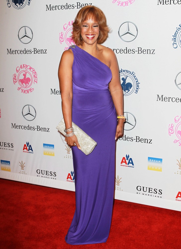 Gayle King;<br>26th Anniversary Carousel of Hope Ball - Presented by Mercedes-Benz - Arrivals