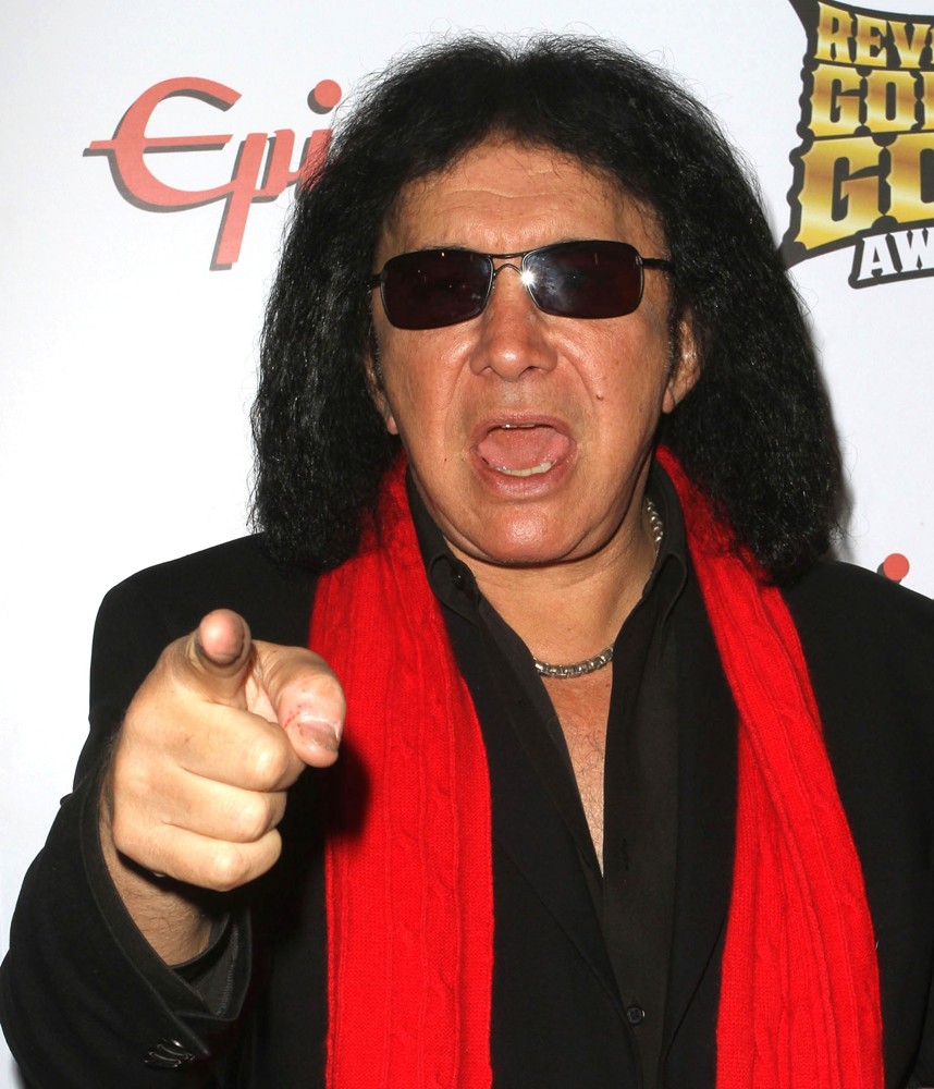 Gene Simmons;KISS;<br>2012 Revolver Golden Gods Awards Show