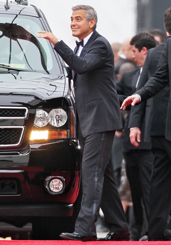 George Clooney;<br>The 69th Annual Golden Globe Awards - Arrivals