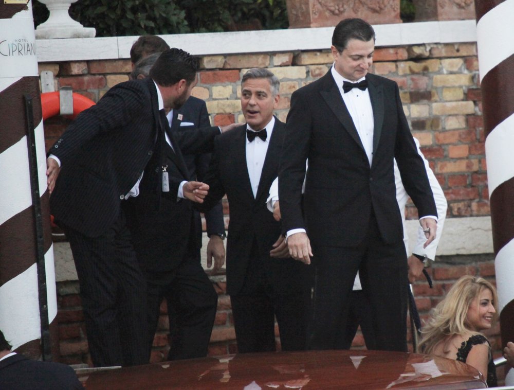 George Clooney;<br>The Wedding of George Clooney and Amal Alamuddin
