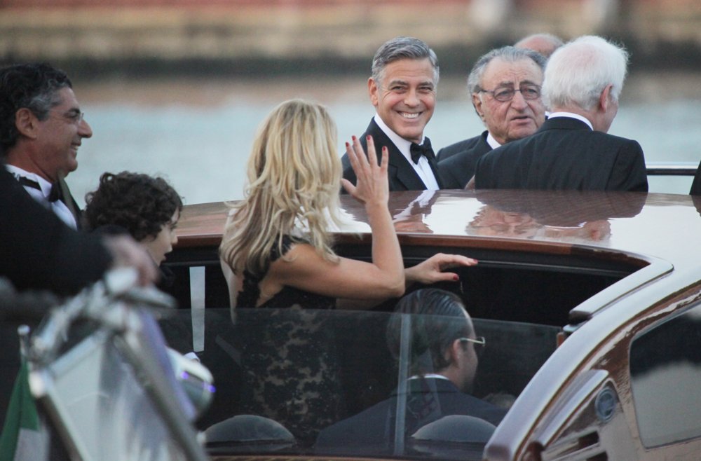george-clooney Picture 1 - The Wedding of George Clooney and Amal Alamuddin