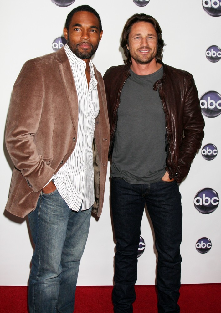 Jason George;Martin Henderson;<br>The Disney ABC Television Group's TCA Winter 2011 Press Tour Party