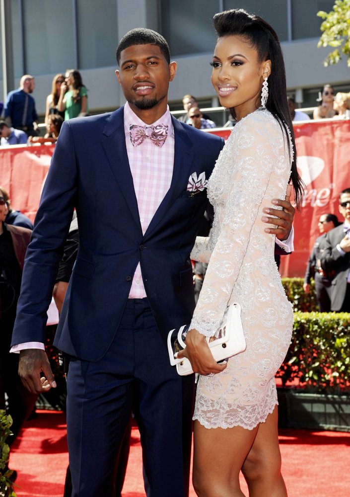 paul george and callie rivers paul george picture 1 2014 espys awards