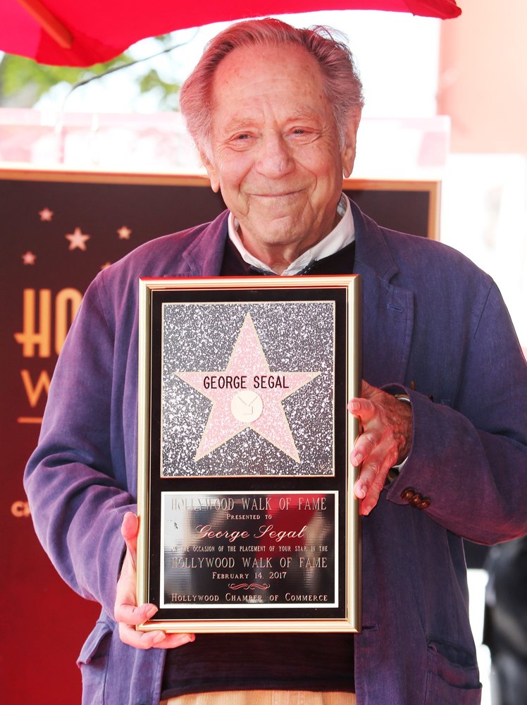 George Segal;<br>George Segal Hollywood Walk of Fame Ceremony