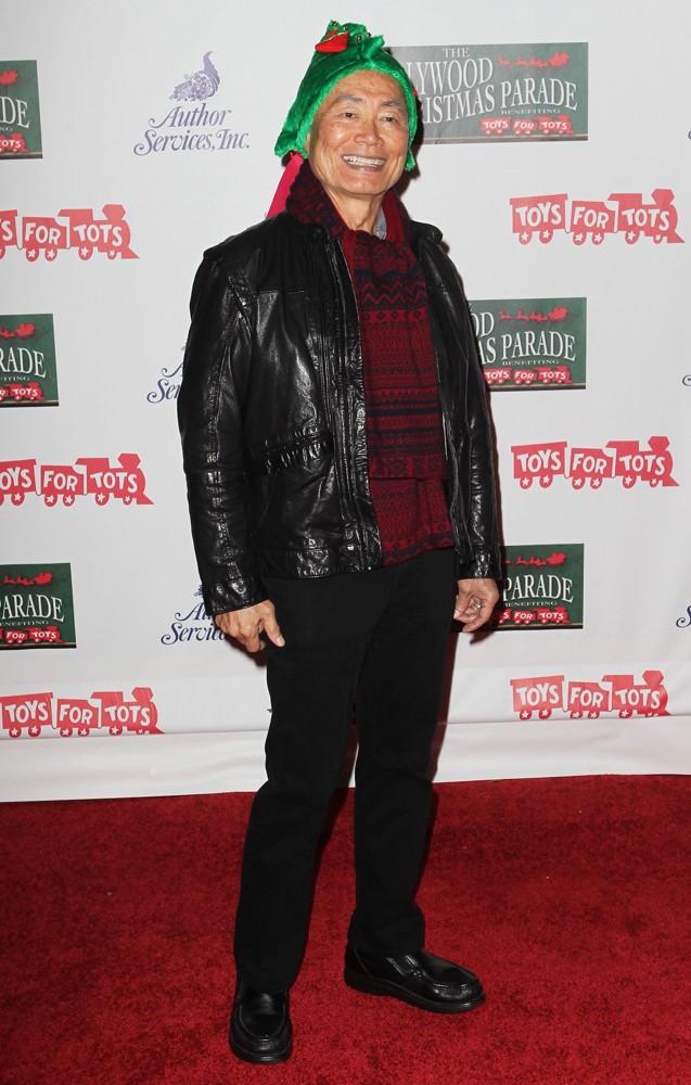 George Takei;<br>2012 Hollywood Christmas Parade Benefiting Marine Toys for Tots - Arrivals
