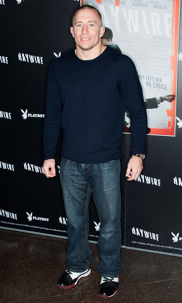 Georges St-Pierre;<br>Haywire Los Angeles Premiere - Arrivals