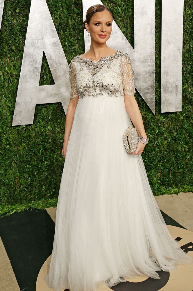 Georgina Chapman;<br>2013 Vanity Fair Oscar Party - Arrivals