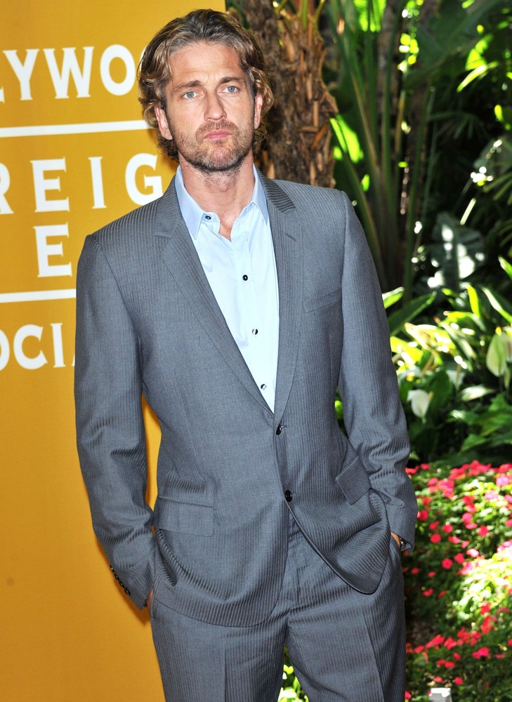 Gerard Butler;<br>The 2011 Hollywood Foreign Press Association Luncheon - Arrivals