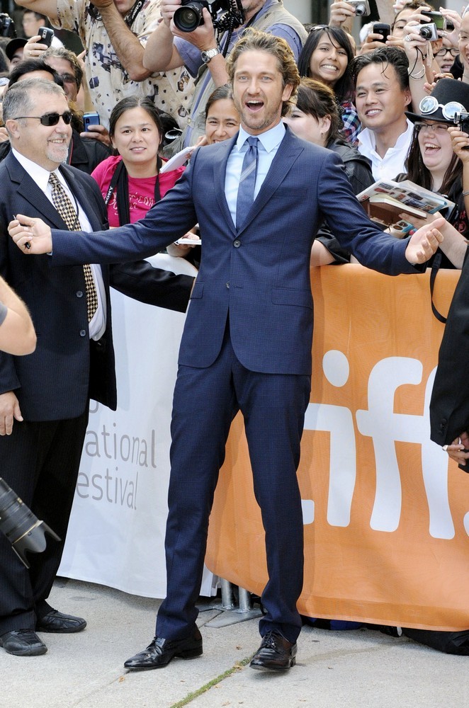 Gerard Butler;<br>36th Annual Toronto International Film Festival - Machine Gun Preacher - Premiere Arrivals