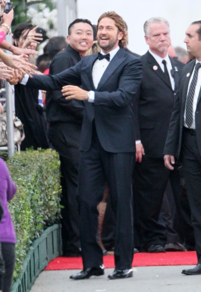 Gerard Butler;<br>The 69th Annual Golden Globe Awards - Arrivals
