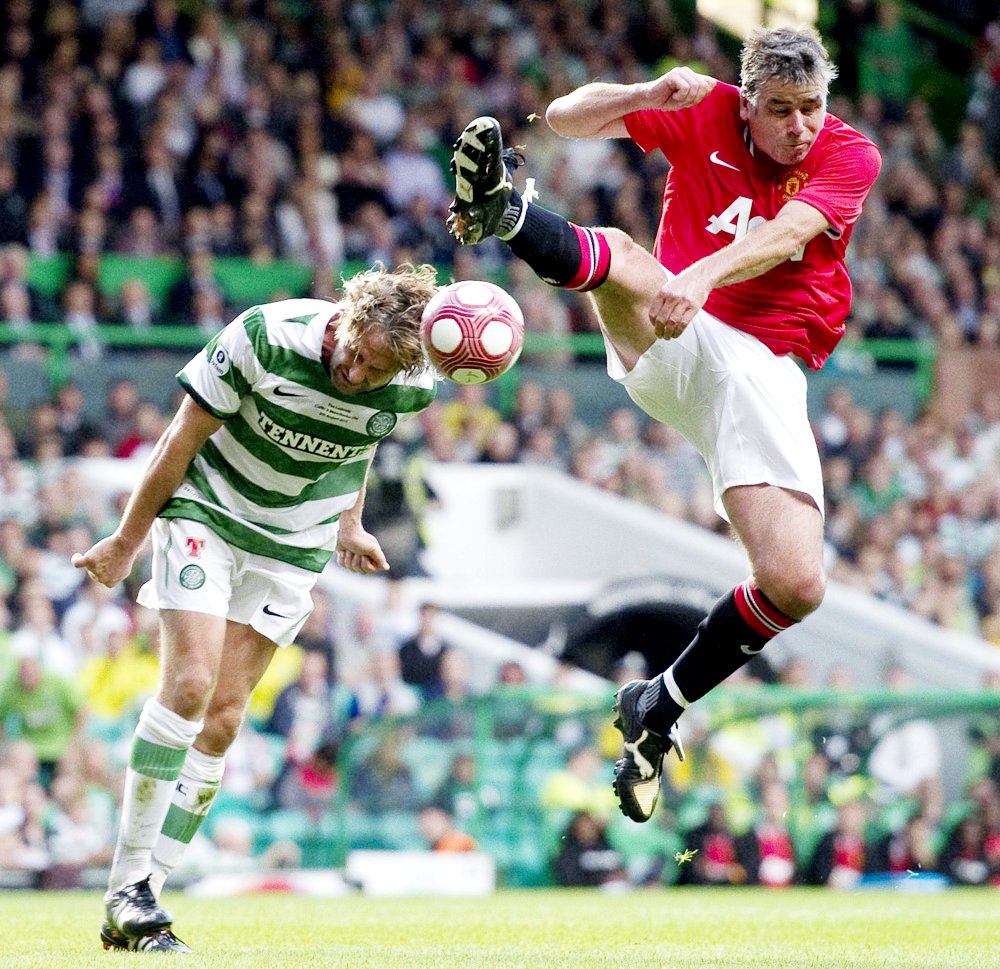 Gerard Butler;<br>The John Kennedy Testimonial Match Between Celtic and Manchester United