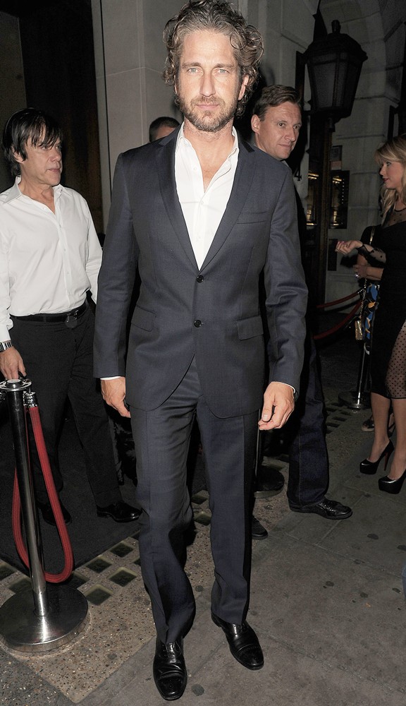 Gerard Butler;<br>Gerard Butler Out and About in Mayfair