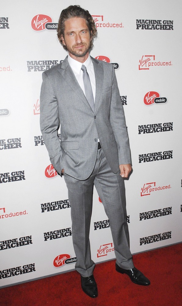 Gerard Butler;<br>Machine Gun Preacher Los Angeles Premiere