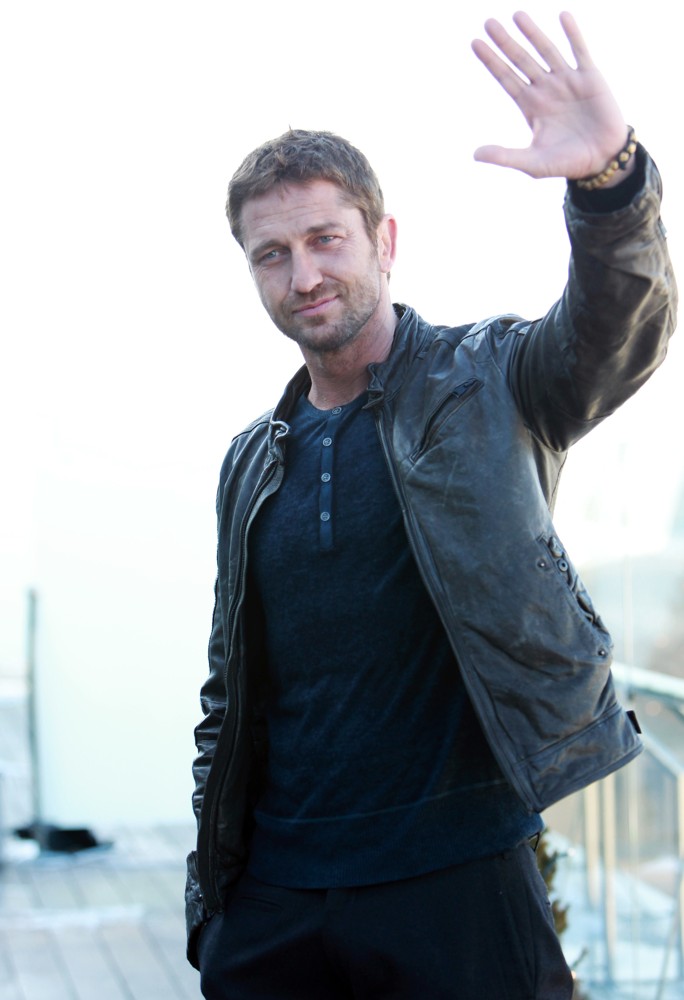 Gerard Butler;<br>Russian Photocall for Olympus Has Fallen