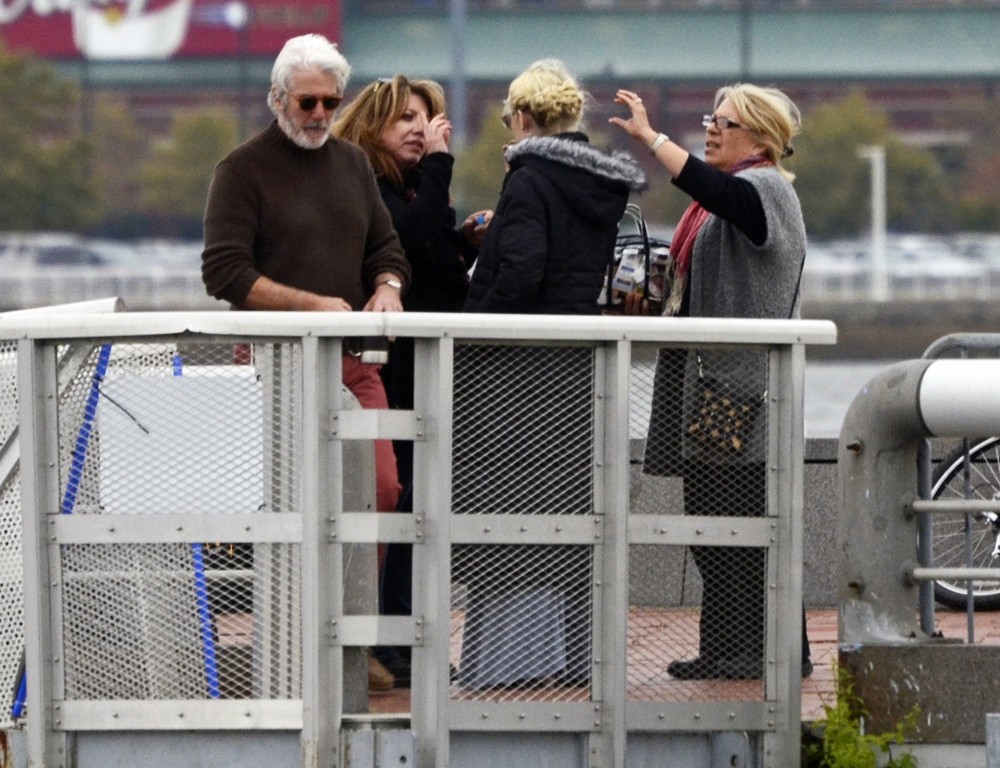 Richard Gere;Dakota Fanning;<br>Franny Movie Set