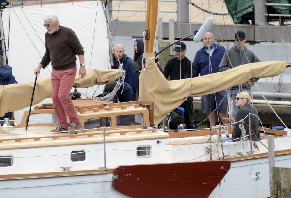 Richard Gere;Dakota Fanning;<br>Franny Movie Set