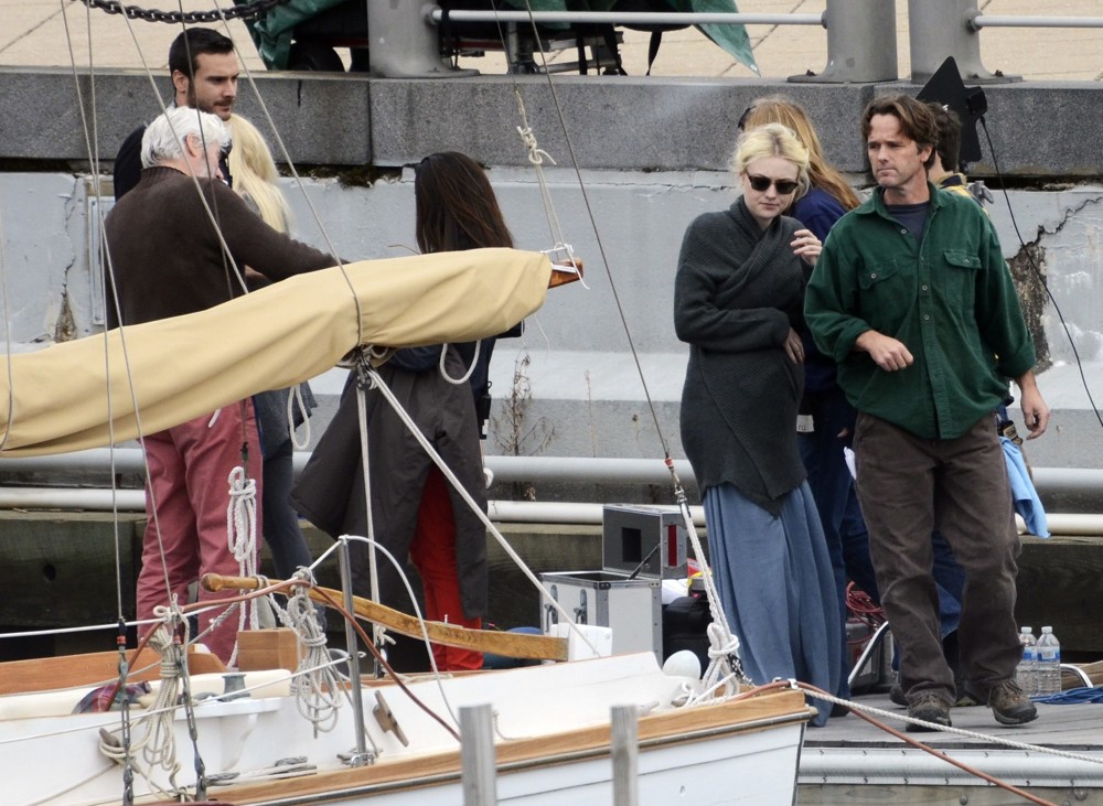 Richard Gere;Dakota Fanning;<br>Franny Movie Set
