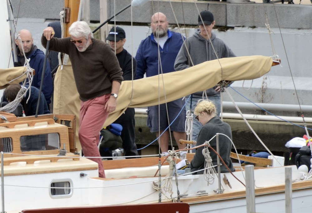 Richard Gere;Dakota Fanning;<br>Franny Movie Set