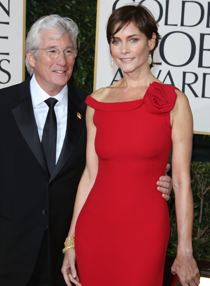 Richard Gere;Carey Lowell;<br>70th Annual Golden Globe Awards - Arrivals