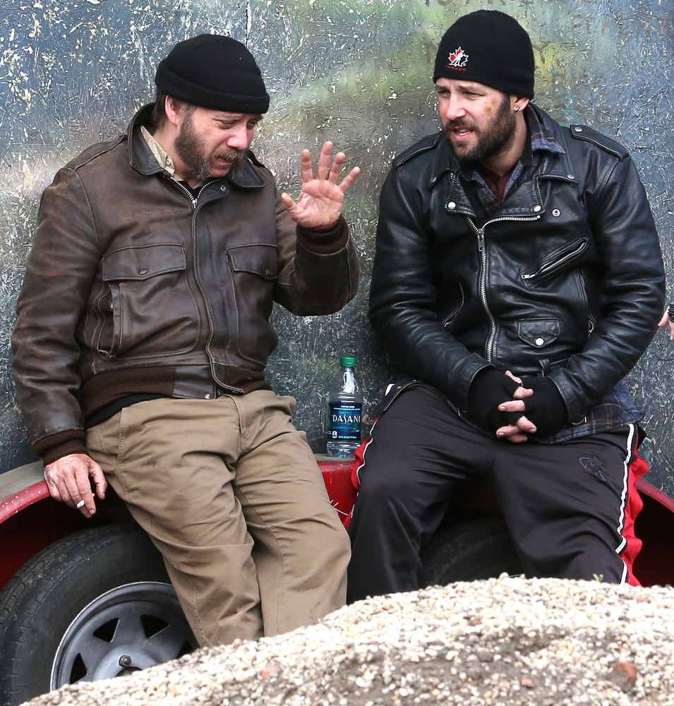 paul giamatt Picture 10 Filming on Location The Comedy Movie Lucky Dog