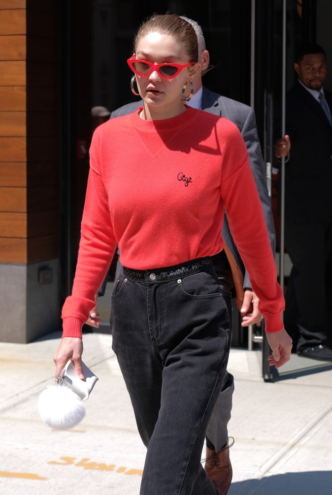 Gigi Hadid Leaving Her Apartment