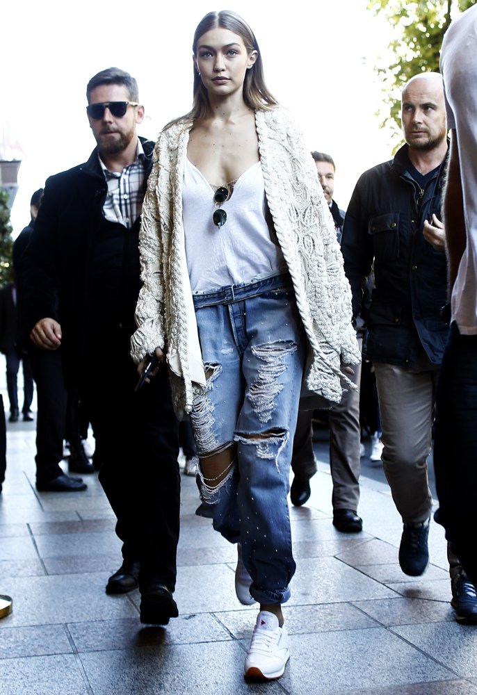 Paris Fashion Week Spring-Summer 2017 - Miu Miu - Arrivals and Departures