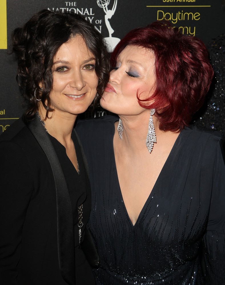 Sara Gilbert;Sharon Osbourne;<br>39th Daytime Emmy Awards - Arrivals