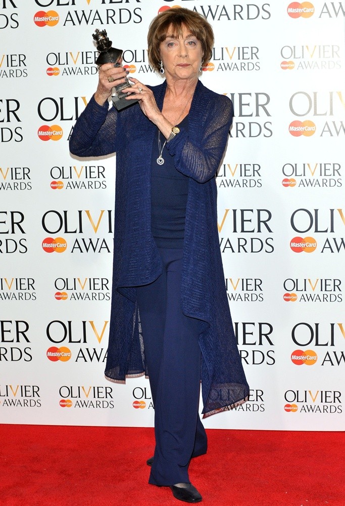 Gillian Lynne;<br>The Olivier Awards 2013 - Press Room