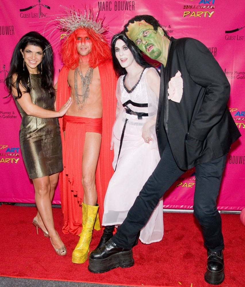 Teresa Giudice;Marc Bouwer;Alex McCord;Simon van Kempen;<br>Pop Art Halloween Presented by Morgan Fairchild and Marc Bouwer
